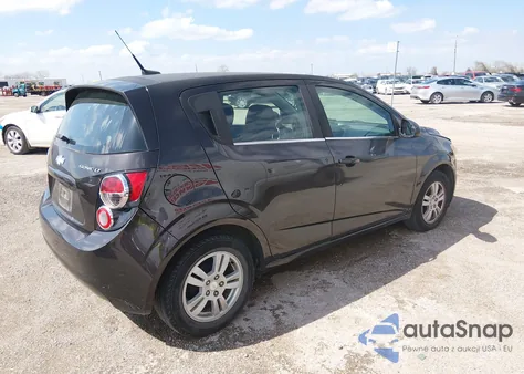 2014 Chevrolet Sonic Lt Auto from USA, damaged, VIN 1G1JC6SH5E4125876